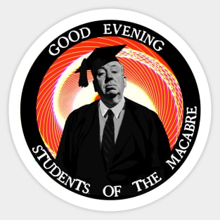 Alfred Hitchcock's Students Sticker